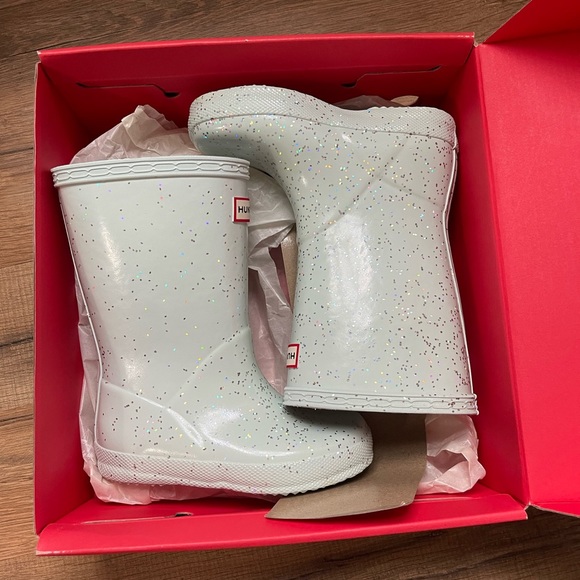 BRAND NEW Toddler HUNTER BOOTS color Gentle Blue - Picture 4 of 5